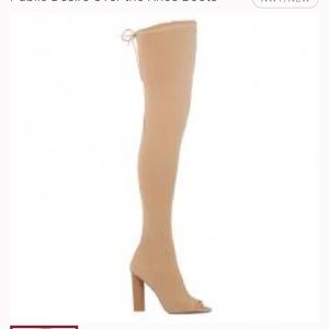 Public Desire thigh high boots